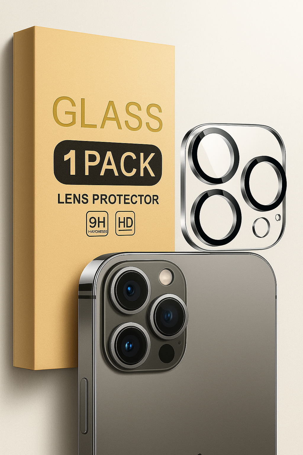 Protector de camara para iphone