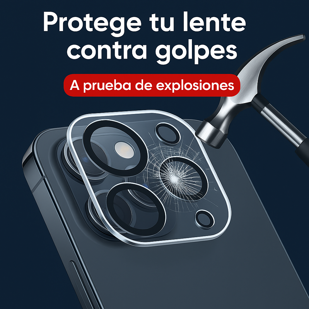 Protector de camara para iphone