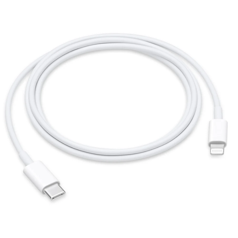 Cable USB-C a Lightning 1 m para iPhone – Carga Rápida 20 W+